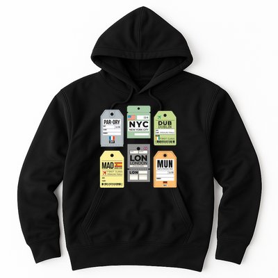 Travel Luggage Tags Hoodie