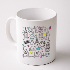 Travel The World Cute Coffee Mug