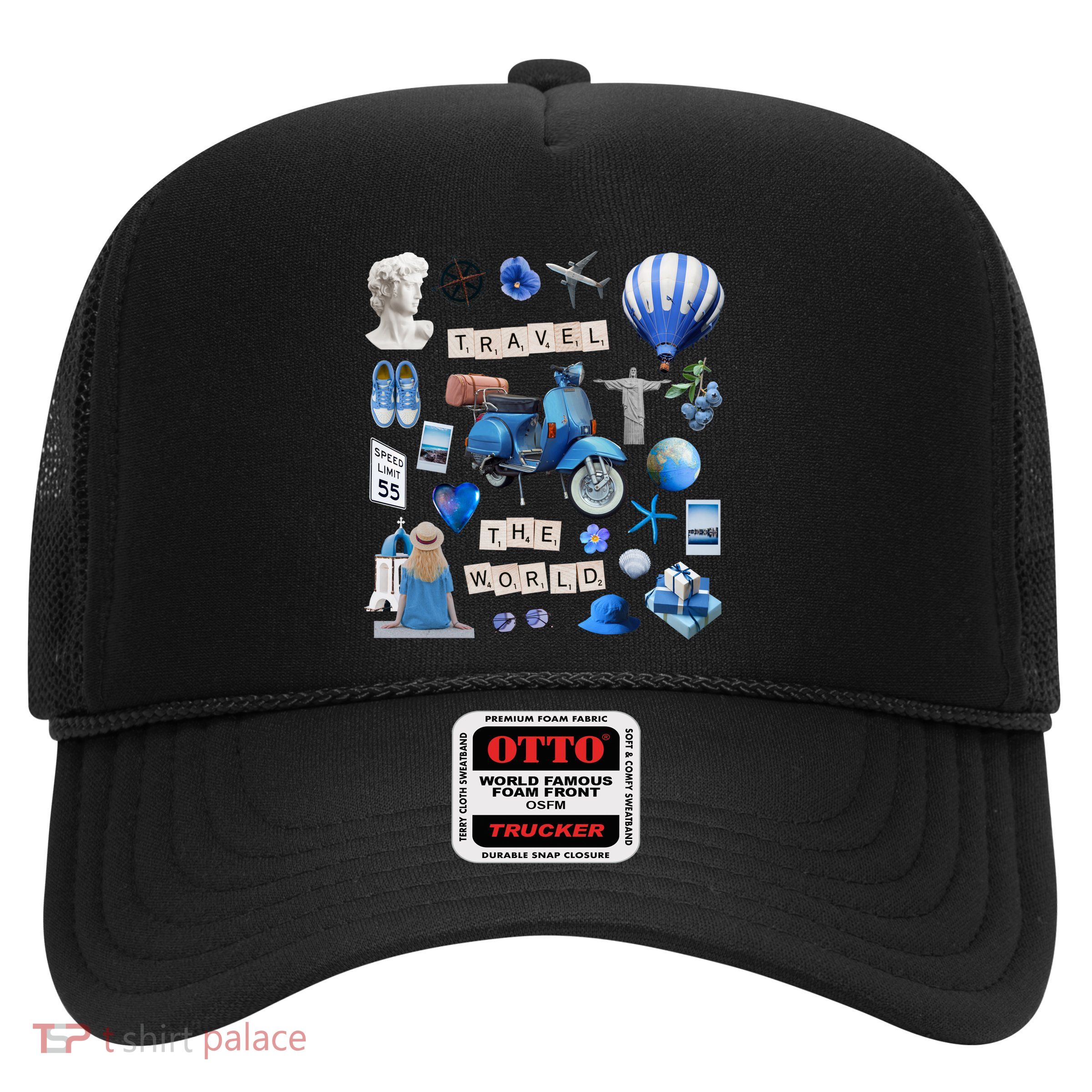 Travel The World Tourist Trucker Hat