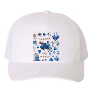 Travel The World Tourist Yupoong Adult 5-Panel Trucker Hat