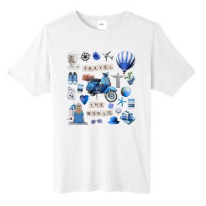 Travel The World Tourist Tall Fusion ChromaSoft Performance T-Shirt