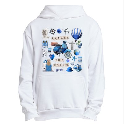 Travel The World Tourist Urban Pullover Hoodie