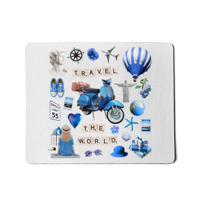 Travel The World Tourist Mousepad