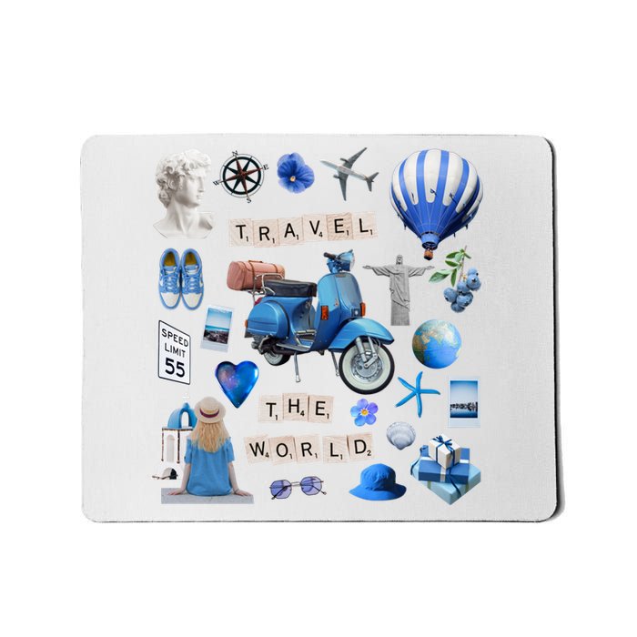 Travel The World Tourist Mousepad