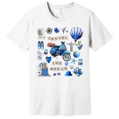 Travel The World Tourist Premium T-Shirt