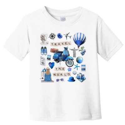 Travel The World Tourist Toddler T-Shirt