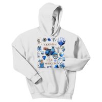 Travel The World Tourist Kids Hoodie