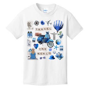 Travel The World Tourist Kids T-Shirt