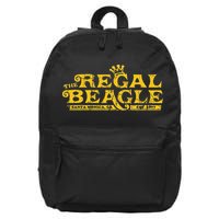 The Regal Beagle Funny Beagle 16 in Basic Backpack