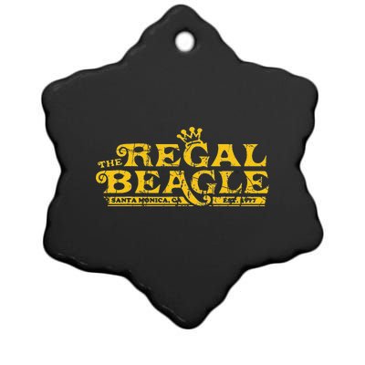 The Regal Beagle Funny Beagle Ceramic Star Ornament