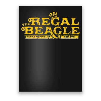 The Regal Beagle Funny Beagle Poster