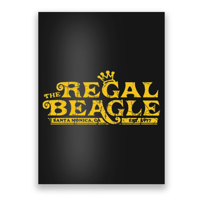 The Regal Beagle Funny Beagle Poster