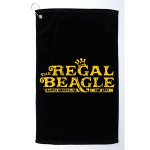 The Regal Beagle Funny Beagle Platinum Collection Golf Towel