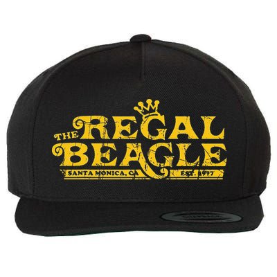 The Regal Beagle Funny Beagle Wool Snapback Cap