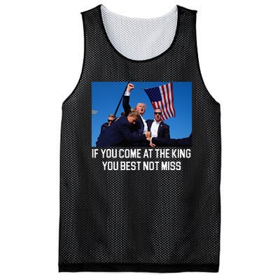 Trump Rally Best Not Miss Trump 2024 Mesh Reversible Basketball Jersey Tank