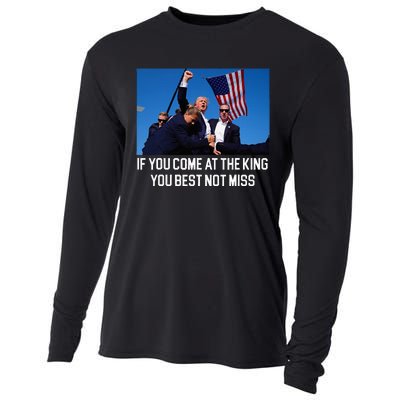 Trump Rally Best Not Miss Trump 2024 Cooling Performance Long Sleeve Crew