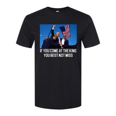 Trump Rally Best Not Miss Trump 2024 Softstyle® CVC T-Shirt