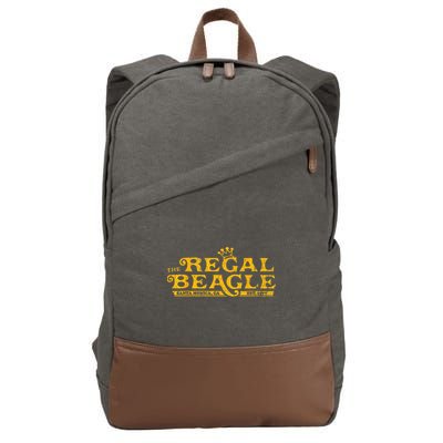 The Regal Beagle Funny Beagle Cotton Canvas Backpack