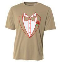 Tuxedo Red Bow Tie Costume Valentine's Day Gifts Cooling Performance Crew T-Shirt