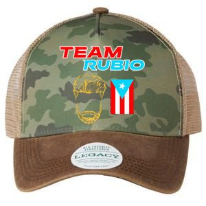 Team Rubio Baseball Puerto Rico Beisbol Los Nuestros Pride Legacy Tie Dye Trucker Hat