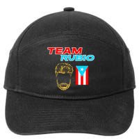 Team Rubio Baseball Puerto Rico Beisbol Los Nuestros Pride 7-Panel Snapback Hat