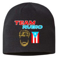 Team Rubio Baseball Puerto Rico Beisbol Los Nuestros Pride Sustainable Beanie