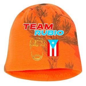 Team Rubio Baseball Puerto Rico Beisbol Los Nuestros Pride Kati - Camo Knit Beanie