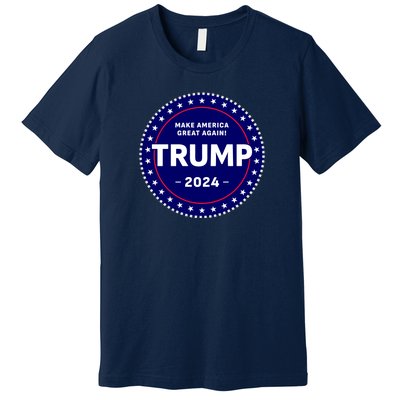 Trumps Reelection Badge 2024 Premium T-Shirt