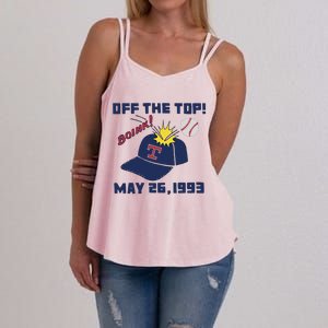 Texas Rangers Boink Off The Top May 26 1993 Women's Strappy Tank