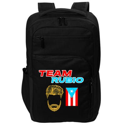 Team Rubio Baseball Puerto Rico Beisbol Los Nuestros Pride Impact Tech Backpack