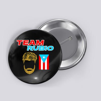 Team Rubio Baseball Puerto Rico Beisbol Los Nuestros Pride Button