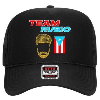 Team Rubio Baseball Puerto Rico Beisbol Los Nuestros Pride Hat