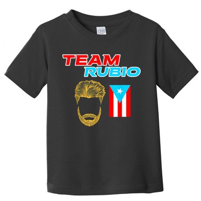 Team Rubio Baseball Puerto Rico Beisbol Los Nuestros Pride Toddler T-Shirt