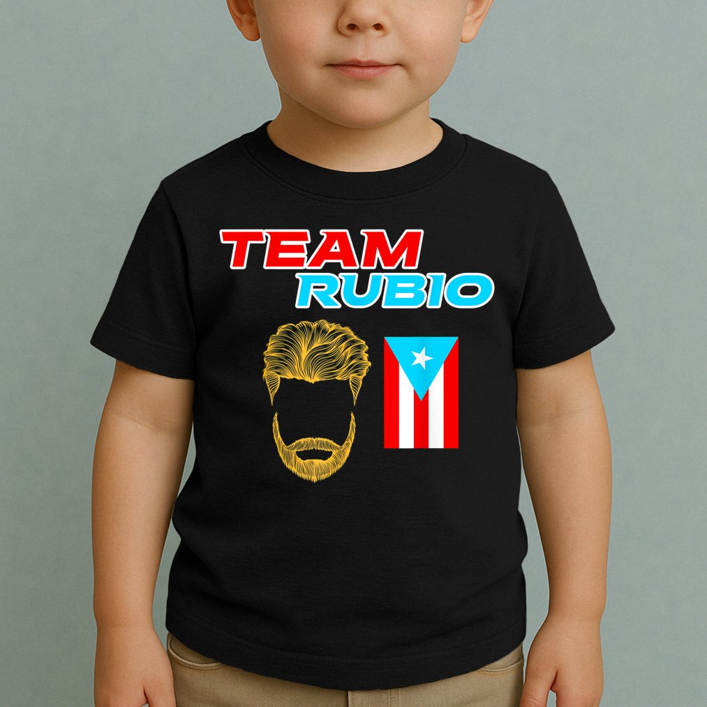 Team Rubio Baseball Puerto Rico Beisbol Los Nuestros Pride Toddler T-Shirt