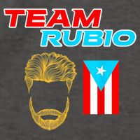 Team Rubio Baseball Puerto Rico Beisbol Los Nuestros Pride Vector Backpack