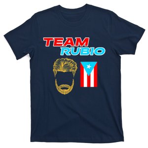 Team Rubio Baseball Puerto Rico Beisbol Los Nuestros Pride T-Shirt