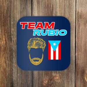 Team Rubio Baseball Puerto Rico Beisbol Los Nuestros Pride Coaster