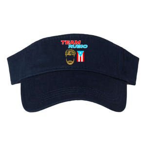 Team Rubio Baseball Puerto Rico Beisbol Los Nuestros Pride Valucap Bio-Washed Visor