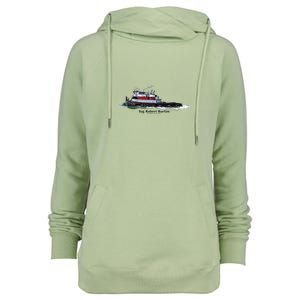 Tug Robert Burton Womens Funnel Neck Pullover Hood