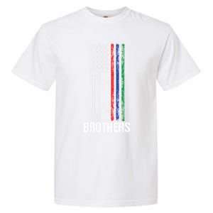 Thin Red Blue Green Line Brothers Police Fire Military Flag Gift Garment-Dyed Heavyweight T-Shirt