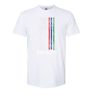 Thin Red Blue Green Line Brothers Police Fire Military Flag Gift Softstyle CVC T-Shirt