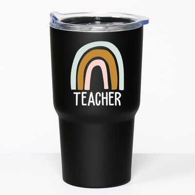 Teacher Rainbow Back To School Tumbler