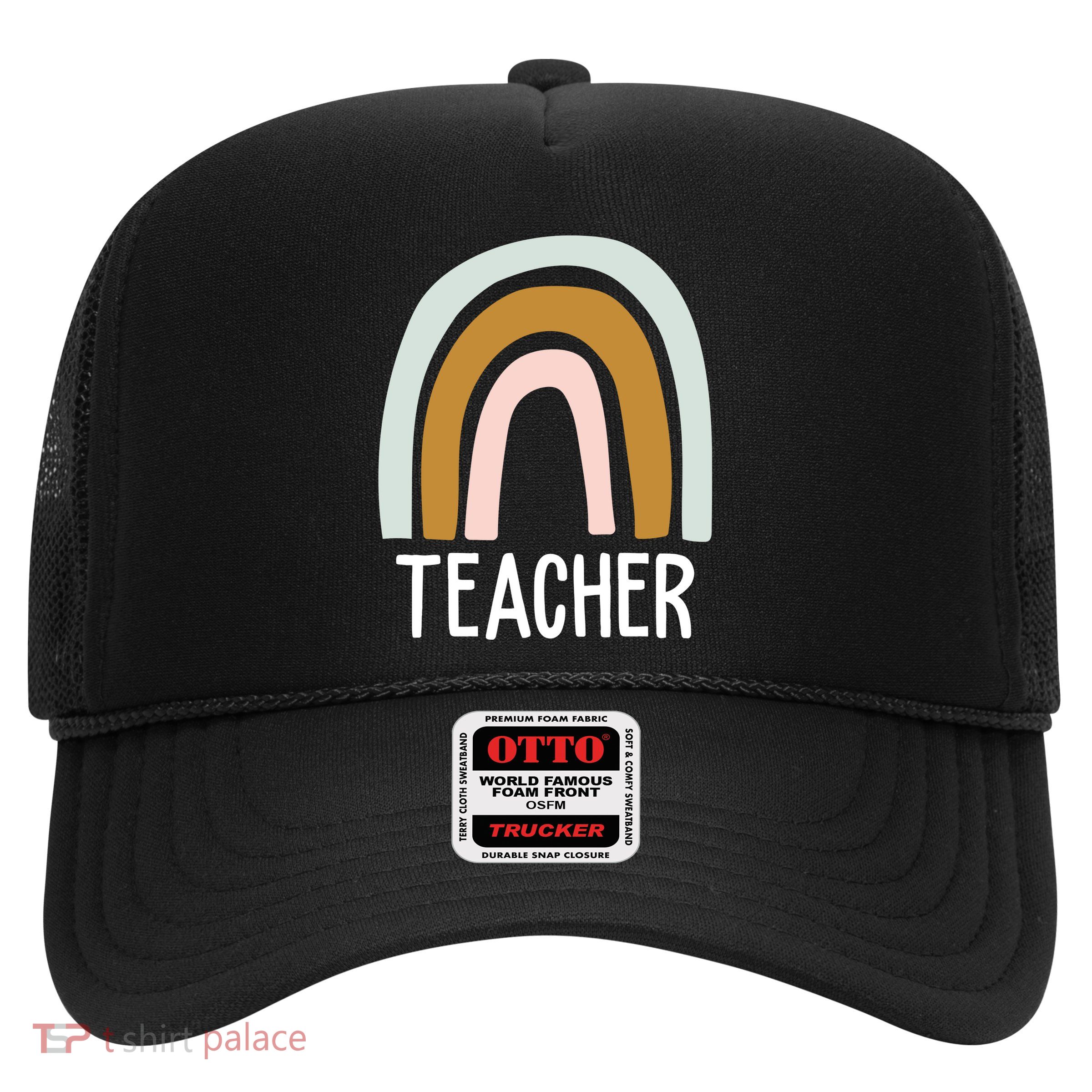 Teacher Rainbow Back To School Trucker Hat