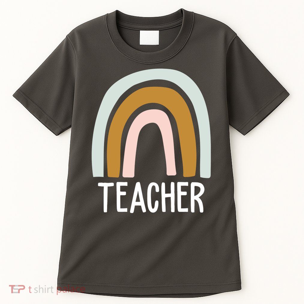 Teacher Rainbow Back To School Tall T-Shirt