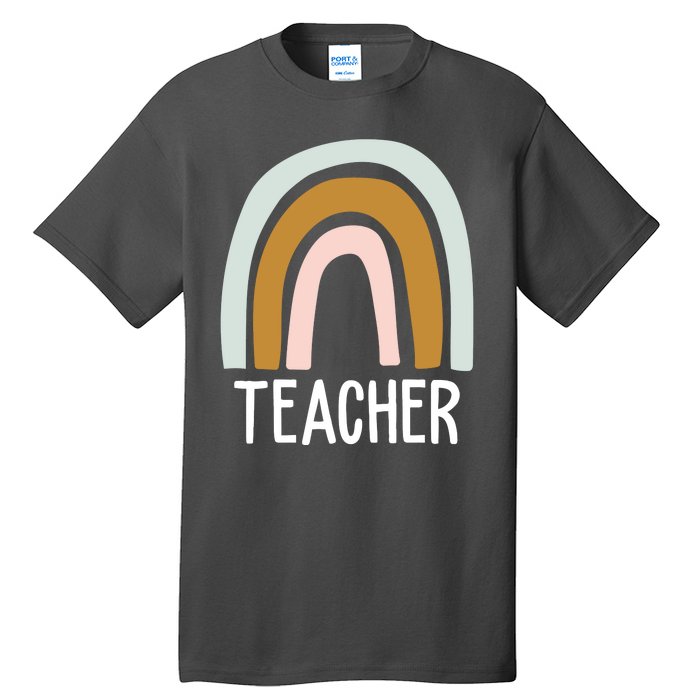 Teacher Rainbow Back To School Tall T-Shirt