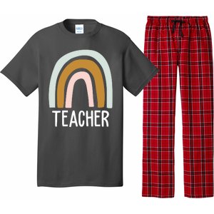 Teacher Rainbow Back To School Pajama Set