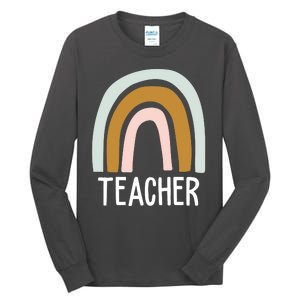 Teacher Rainbow Back To School Tall Long Sleeve T-Shirt