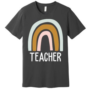 Teacher Rainbow Back To School Premium T-Shirt