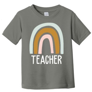 Teacher Rainbow Back To School Toddler T-Shirt