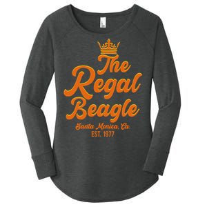 The Regal Beagle Santa Monica California Women's Perfect Tri Tunic Long Sleeve Shirt